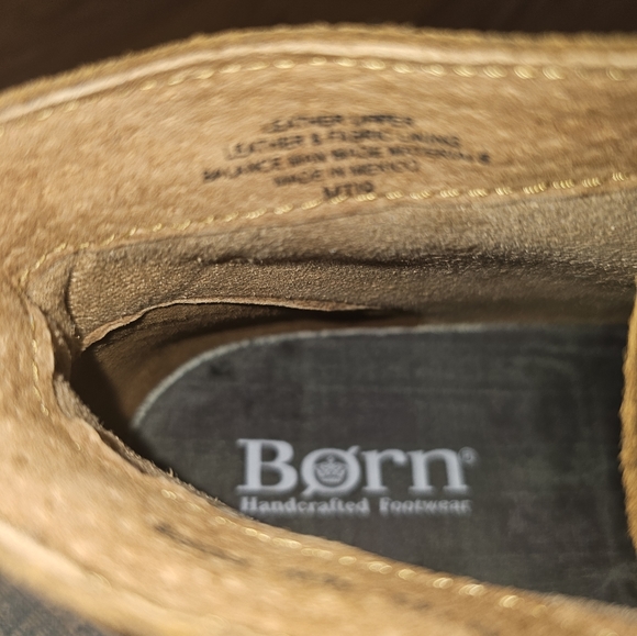 Born Temble Rust Leather Shoes - Picture 5 of 7